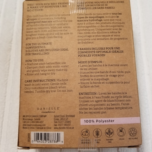 Erase Your Face Reusable Make-Up Cloths - NEW! - Picture 2 of 5